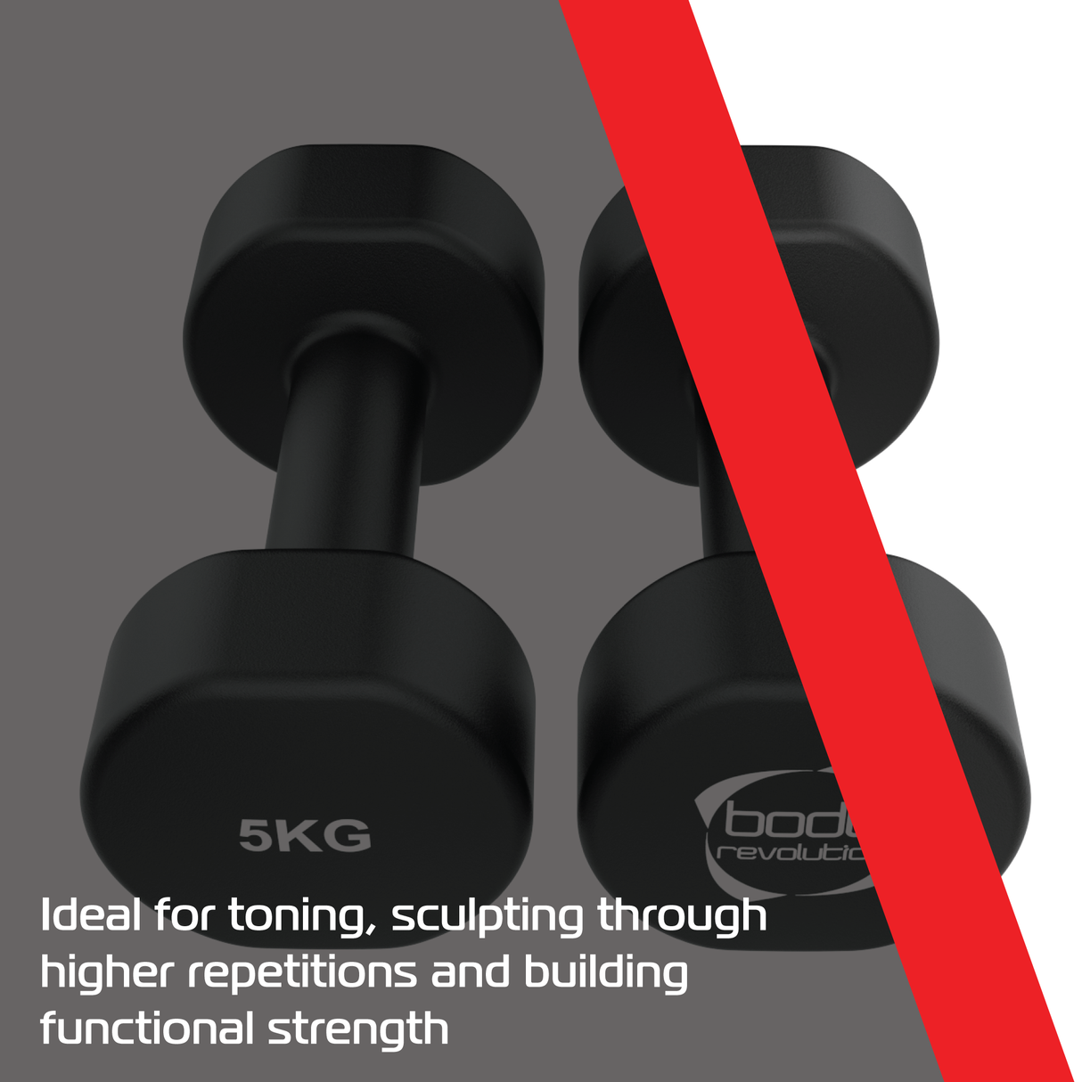 Neopren-Hanteln 2 x 5 kg