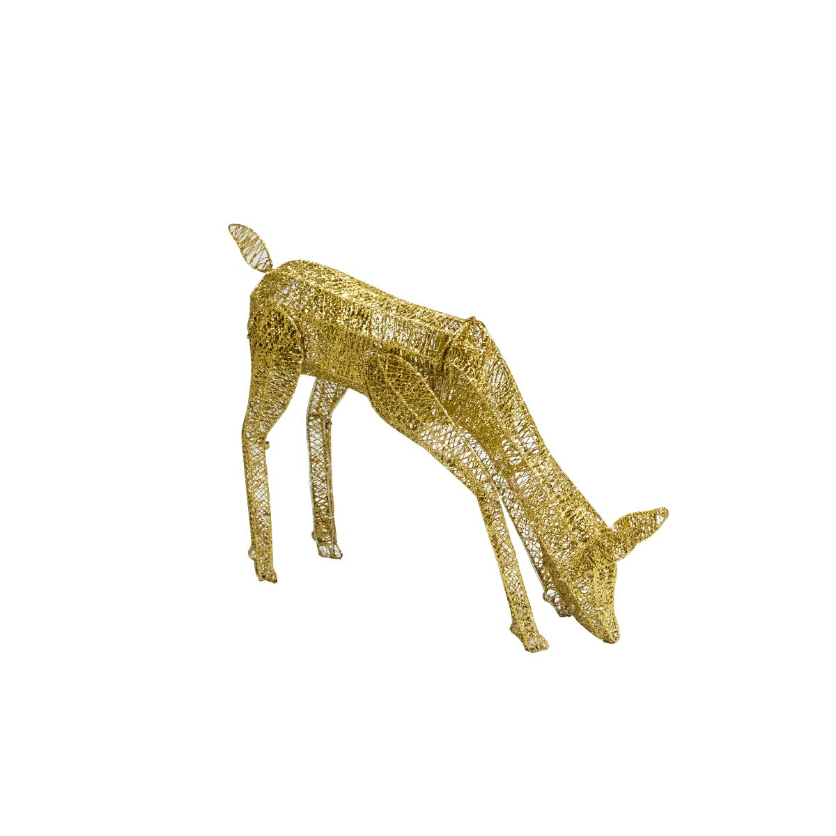 LED beleuchtetes goldenes Reh