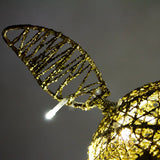 LED beleuchtetes goldenes Reh