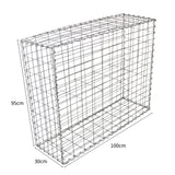 Gabionenkörbe 100 x 95 x 30cm / 4 Körbe