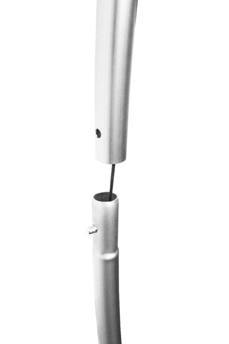 Hochzeit Ballonbogen Silber 200cm