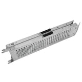 Faltbare Motorradrampen aus robustem Metall, silberfarben, mit rutschfester Oberfläche und perforiertem Design für sicheren Halt beim Be- und Entladen