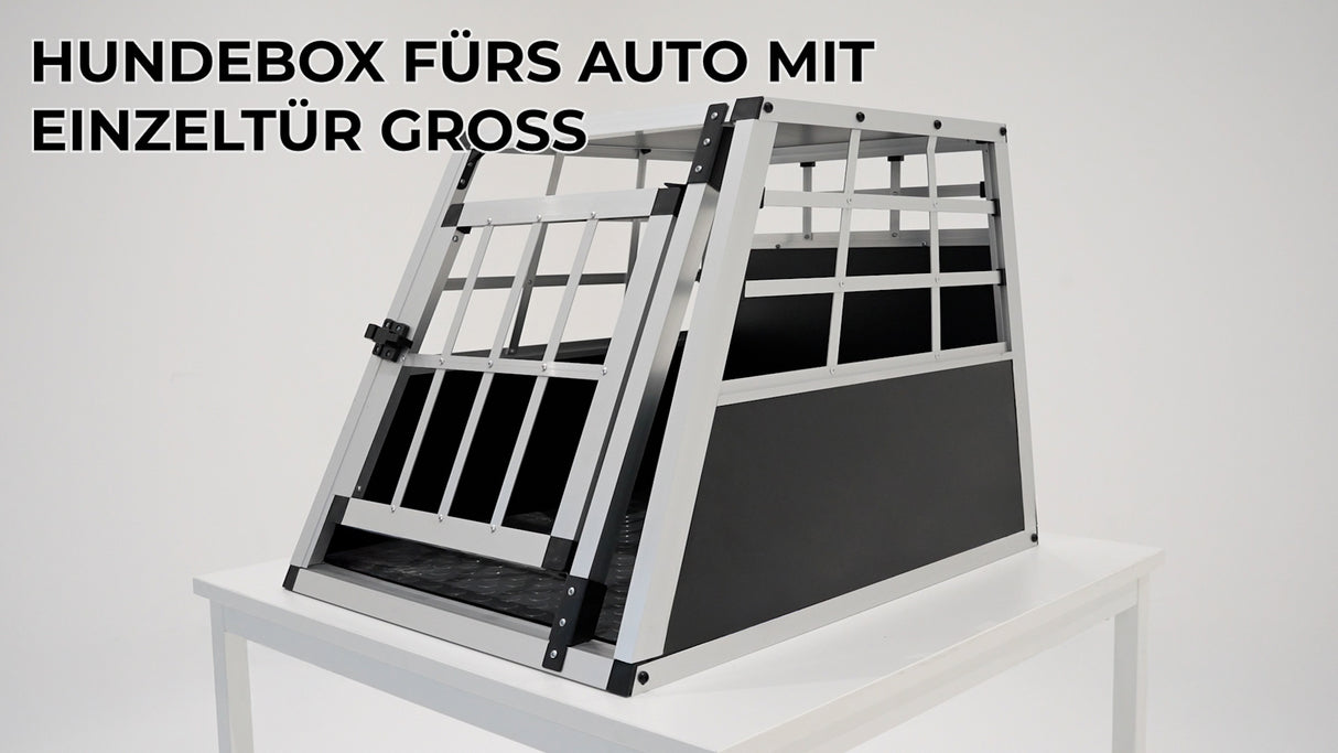 Auto Hundetransportbox – Große Einzelbox