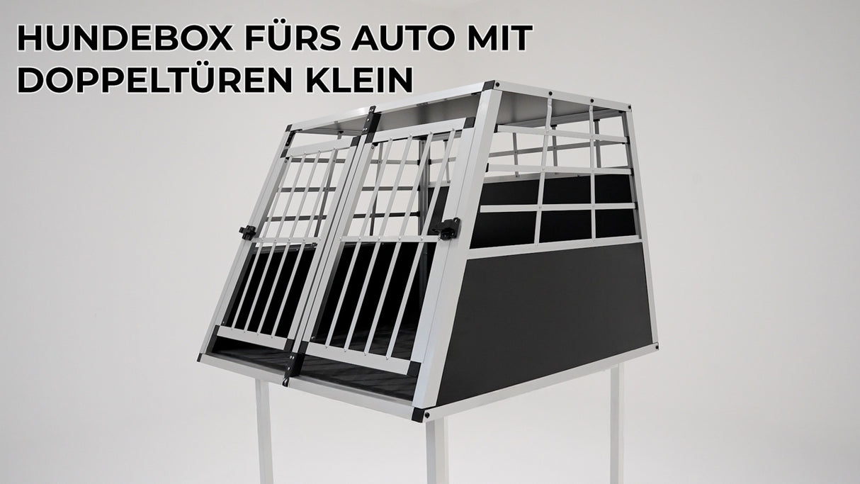 Auto Hundetransportbox – Kleine Doppelbox