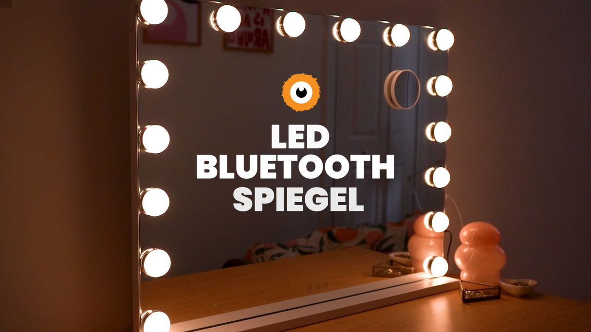 LED Bluetooth Spiegel - 58 x 46cm