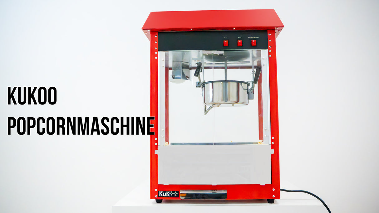 KuKoo Retro Popcornmaschine 225g