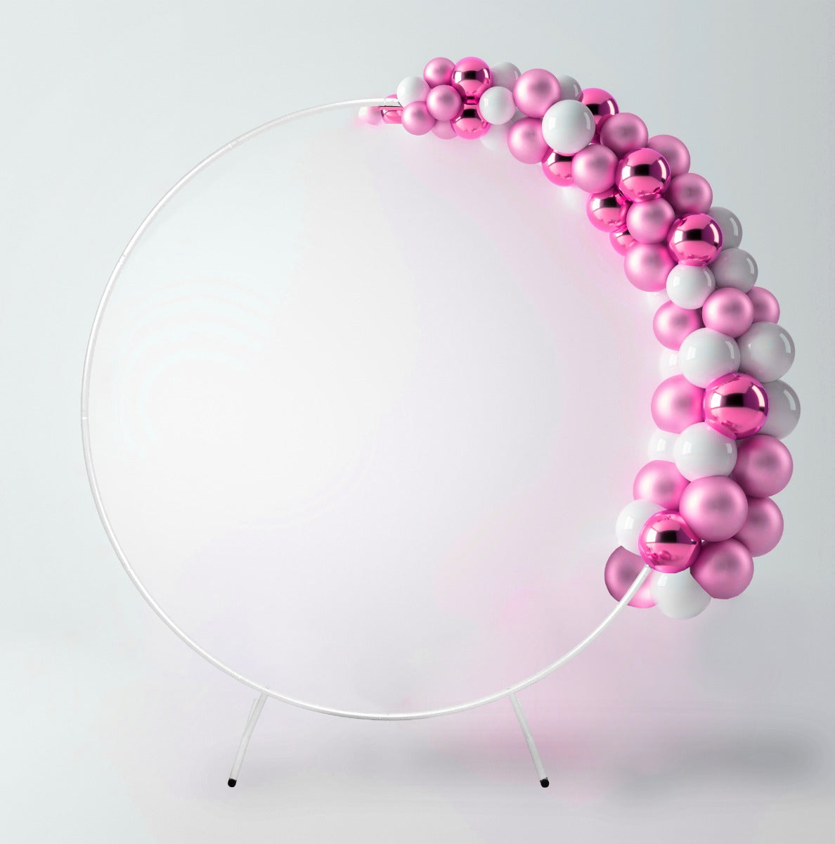 Hochzeit Ballonbogen Weiß 200cm